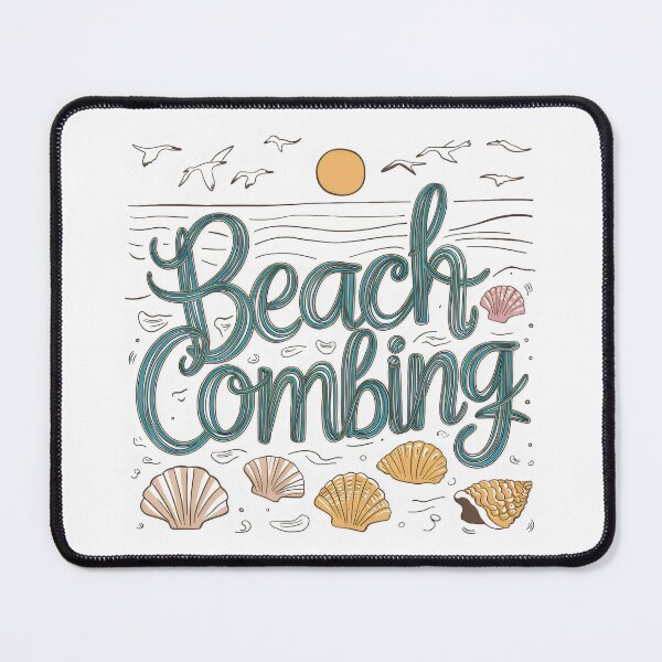 Item preview, Beach Combing Shelling - Seaside Treasures: Metal Detecting Beachcombing Fun" designed and sold by stickercuffs.
