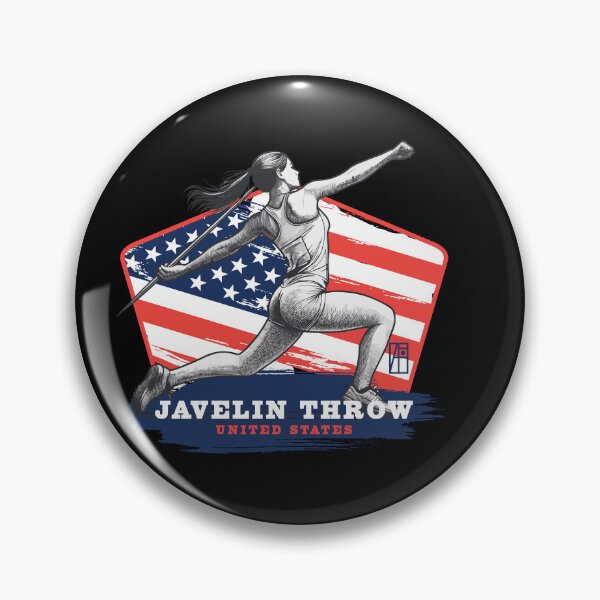 Item preview, JAVELIN THROW - USA - SPORT SQUAD - 2 designed and sold by ArtProjectShop.