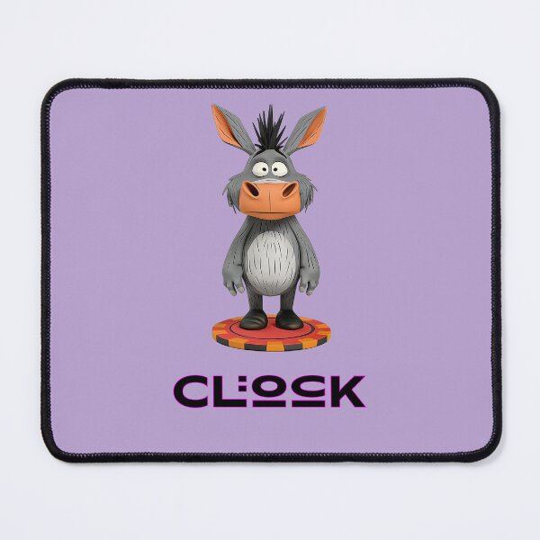 Item preview, Clock - Poker Donkey on a chip designed and sold by hookline.