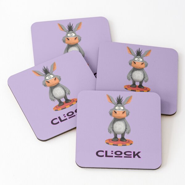 Item preview, Clock - Poker Donkey on a chip designed and sold by hookline.