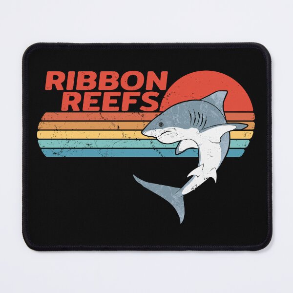 Item preview, Ribbon Reefs Australia Great White Shark designed and sold by NicGrayGraphic.