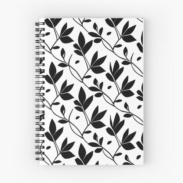 Item preview, Black Border Leaves, Botanical Design Art Pattern designed and sold by Liza36designs.
