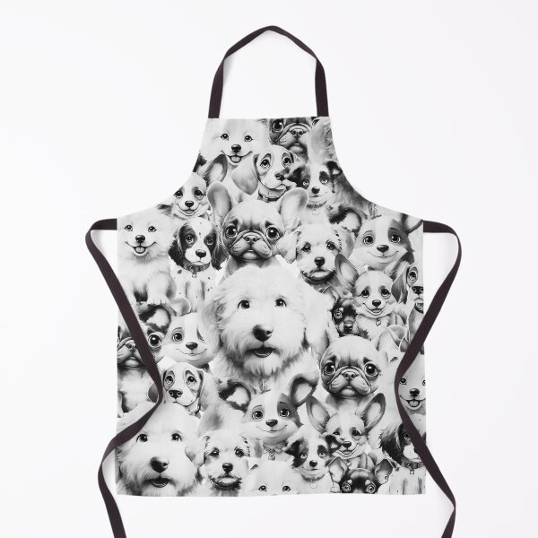 Item preview, Puppies multiplied shades of gray designed and sold by shellkie.