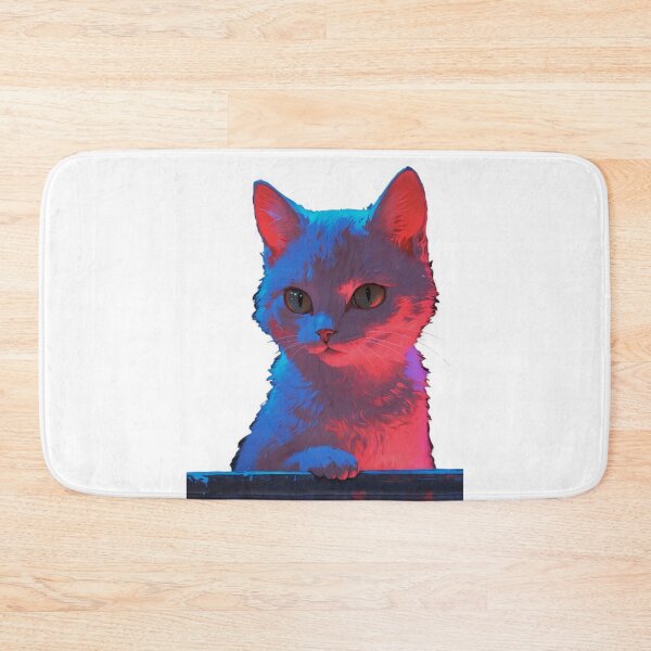 Item preview, Neon Cat 2 designed and sold by RedPandaDreams.