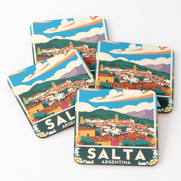 Item preview, Salta Argentina Vintage Travel Tourism  designed and sold by TravelersGems.