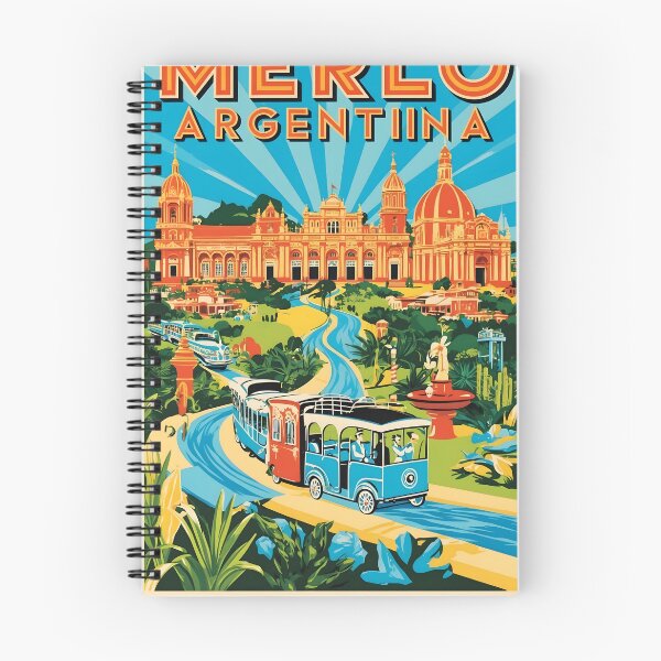 Item preview, Merlo Argentina Vintage Travel Tourism  designed and sold by TravelersGems.