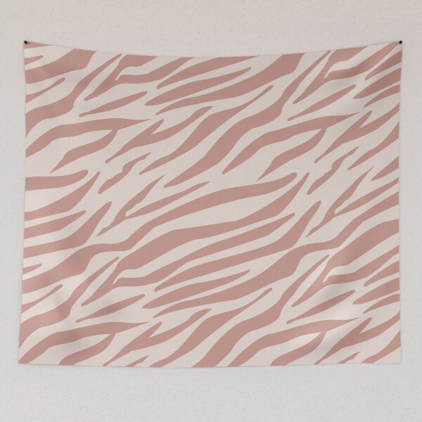 Item preview, Blush Zebra (Wild Vibes) designed and sold by Luna Roveda.