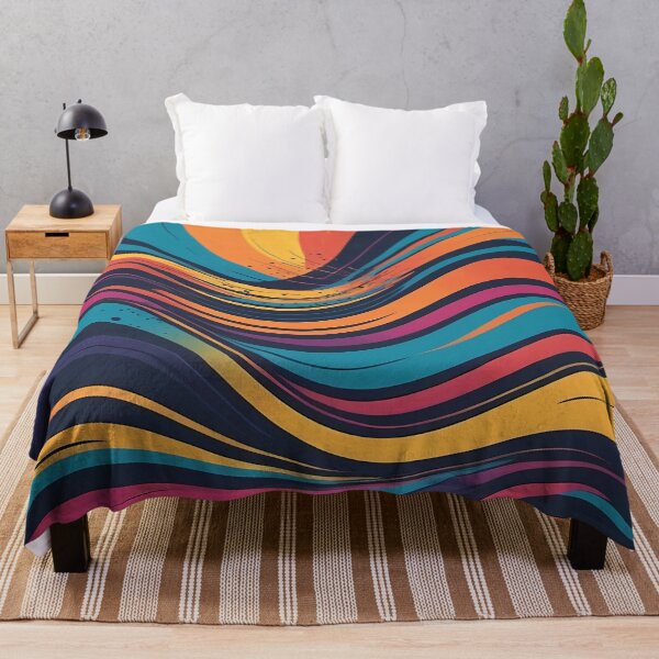 Item preview, Rhythms Wave Abstract Art designed and sold by SeamPix.