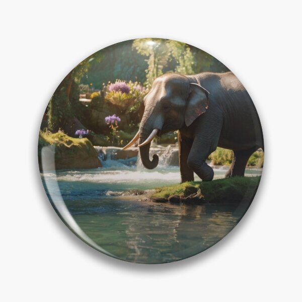 Artikelvorschau, Waterfall Elephants' Playtime entworfen und verkauft von BlareBlare.