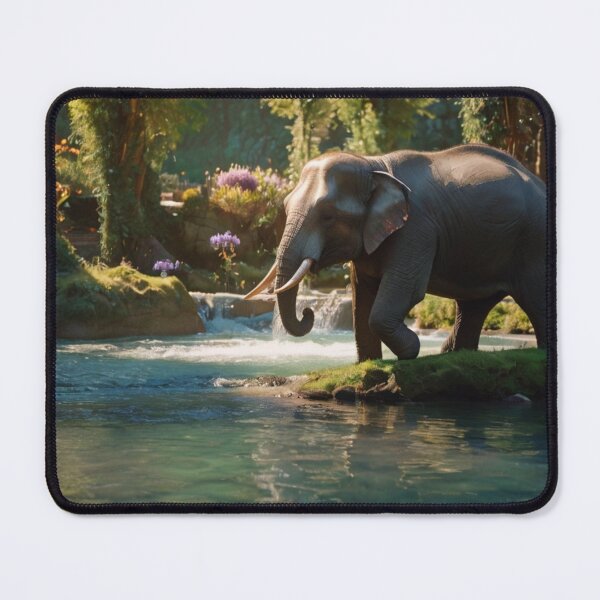 Item preview, Waterfall Elephants' Playtime designed and sold by BlareBlare.