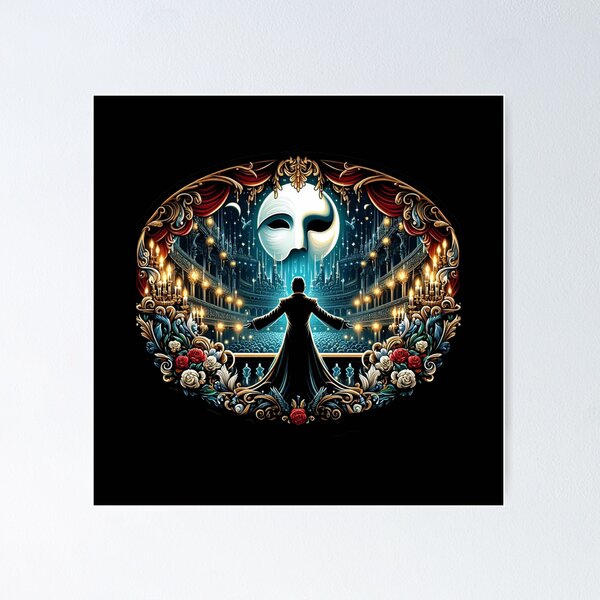 Item preview, Phantom of The Opera Theatre designed and sold by NerdiPop.
