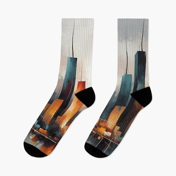 Item preview, Cityscape Abstract Art designed and sold by SeamPix.