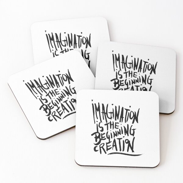 Item preview, Imagination is the beginning of creation designed and sold by Made-by-Gus.