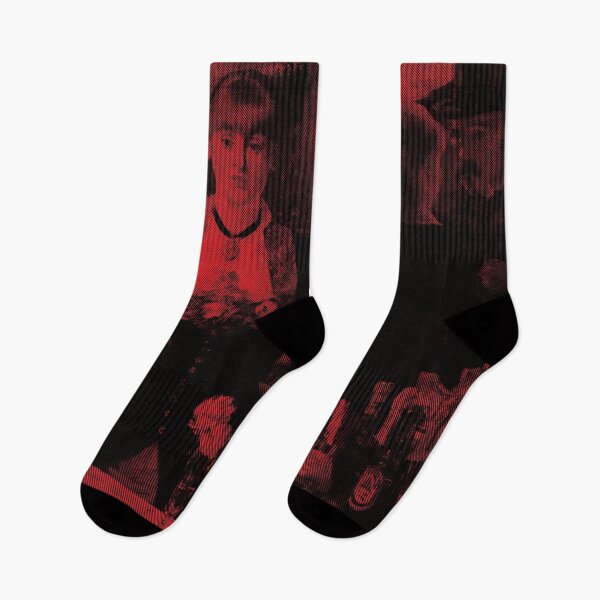 Item preview, A Bar at the Folies-Bergere / Edouard Manet / Monocolor diagonal design RED designed and sold by pelagio.