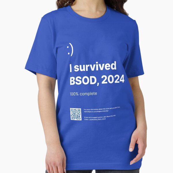 Item preview, I Survived BSOD 2024 designed and sold by Dogan Ural.