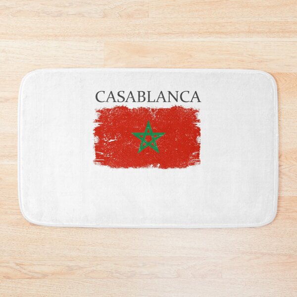 Artikelvorschau, Casablanca Morocco Flag Morocco Tourist Casablanca Visitor entworfen und verkauft von farhanhafeez.
