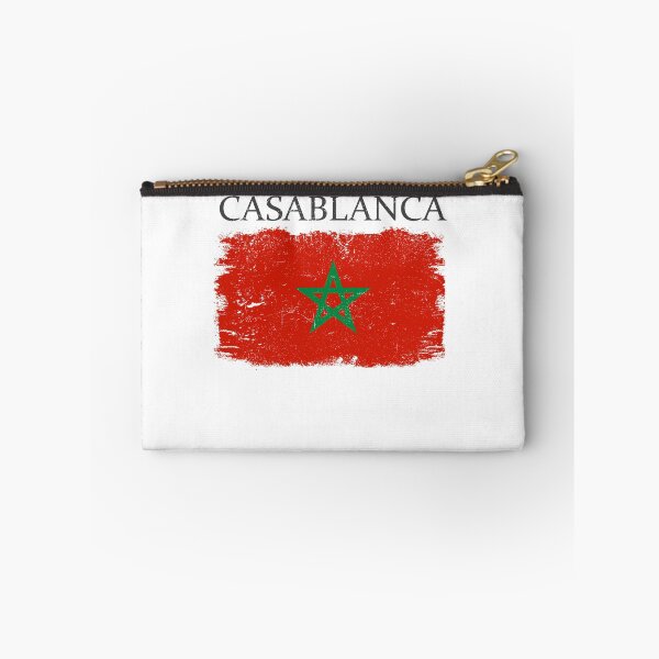 Artikelvorschau, Casablanca Morocco Flag Morocco Tourist Casablanca Visitor entworfen und verkauft von farhanhafeez.