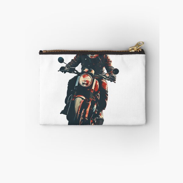 Item preview, Thrilling Motorcycle Rider Vector Art on Black Background designed and sold by mrmonsif.