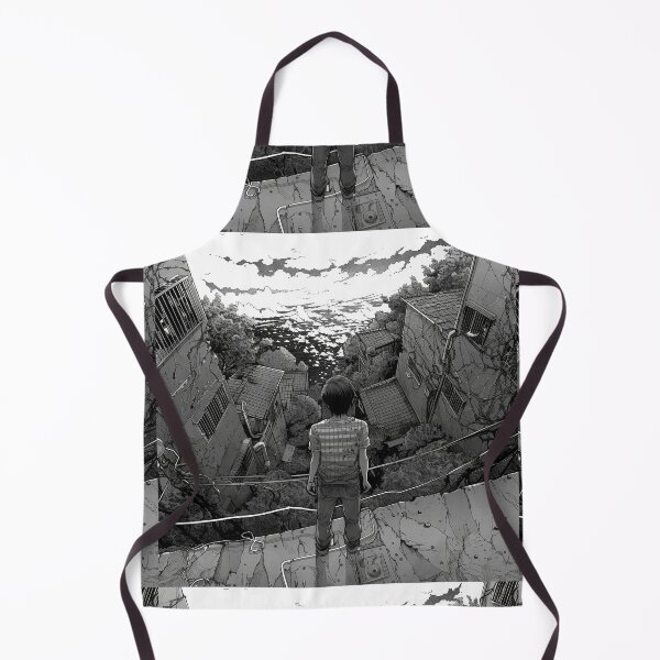 Item preview, descent – melancholic black and white manga anime boy designed and sold by ForsakenFrames.