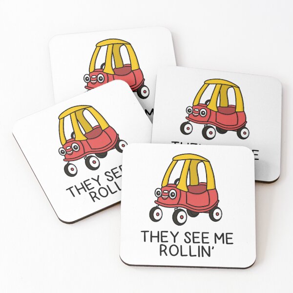 Item preview, THEY SEE ME ROLLIN’ (Kid’s Toy Car) designed and sold by chicorycreative.