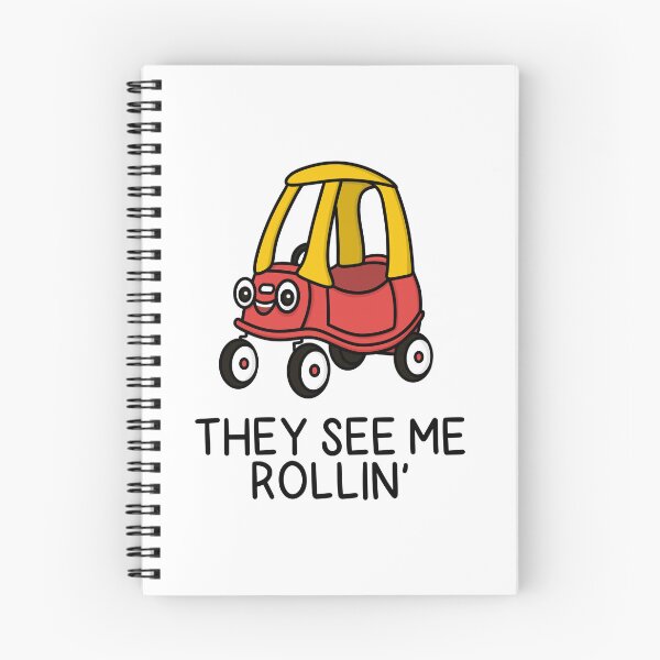 Item preview, THEY SEE ME ROLLIN’ (Kid’s Toy Car) designed and sold by chicorycreative.