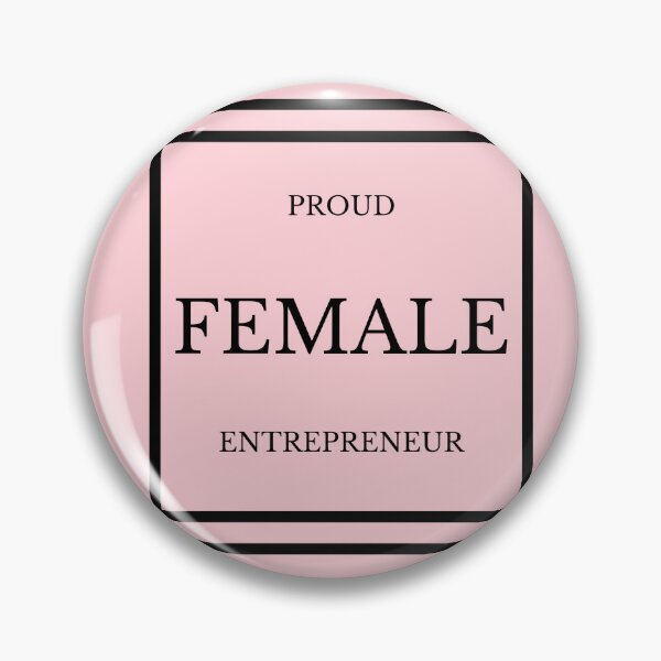 Item preview, Proud Female Entrepreneur Pink Quote designed and sold by Laura Dawson.