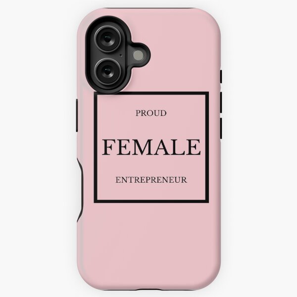 Item preview, Proud Female Entrepreneur Pink Quote designed and sold by Laura Dawson.