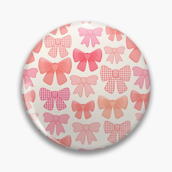 Item preview,  Colourful cute girly red gingham bows designed and sold by Lindsay Marie Patterns.