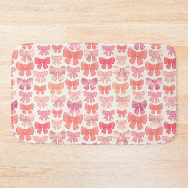 Item preview,  Colourful cute girly red gingham bows designed and sold by Lindsay Marie Patterns.