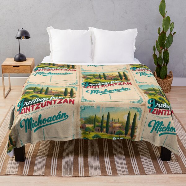 Item preview, Tzintzuntzan Michoacan Mexico Magic Town Postcard Vintage Travel designed and sold by TravelPostcardGems.