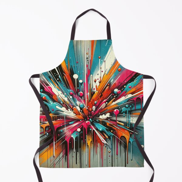 Item preview, Explosive Colour Burst Art designed and sold by BubandAika.