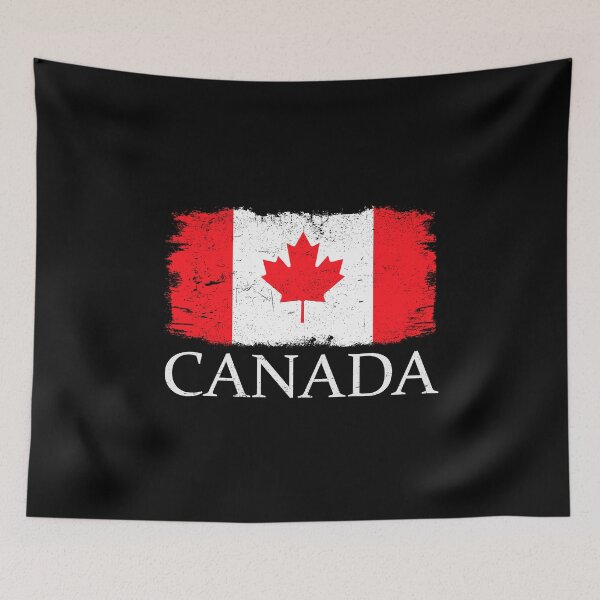 Artikelvorschau, Canada Country Flag Canada Tourist Canada Team Flag entworfen und verkauft von farhanhafeez.