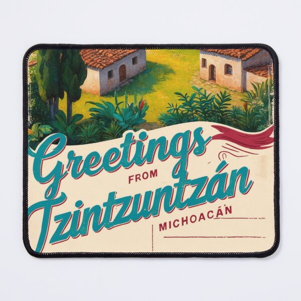 Item preview, Tzintzuntzan Michoacan Mexico Magic Town Postcard Vintage Travel designed and sold by TravelPostcardGems.