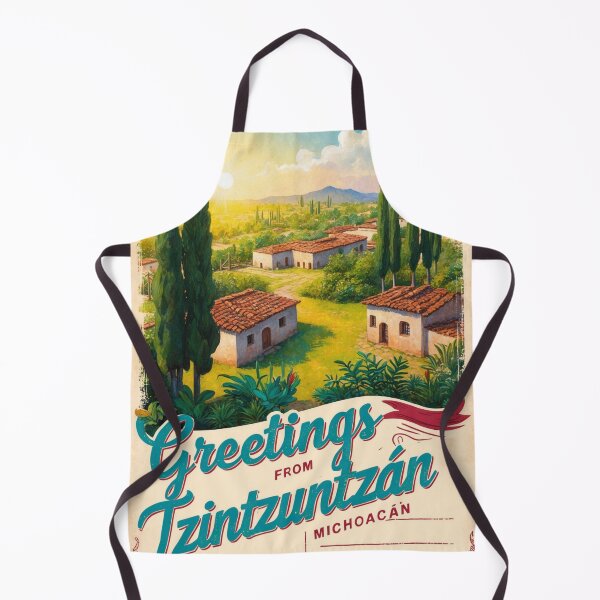 Item preview, Tzintzuntzan Michoacan Mexico Magic Town Postcard Vintage Travel designed and sold by TravelPostcardGems.