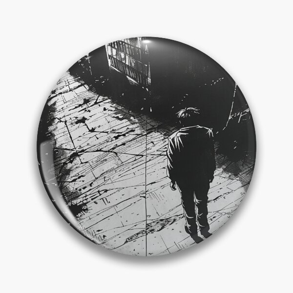 Item preview, Wretched – melancholic black and white manga anime designed and sold by ForsakenFrames.