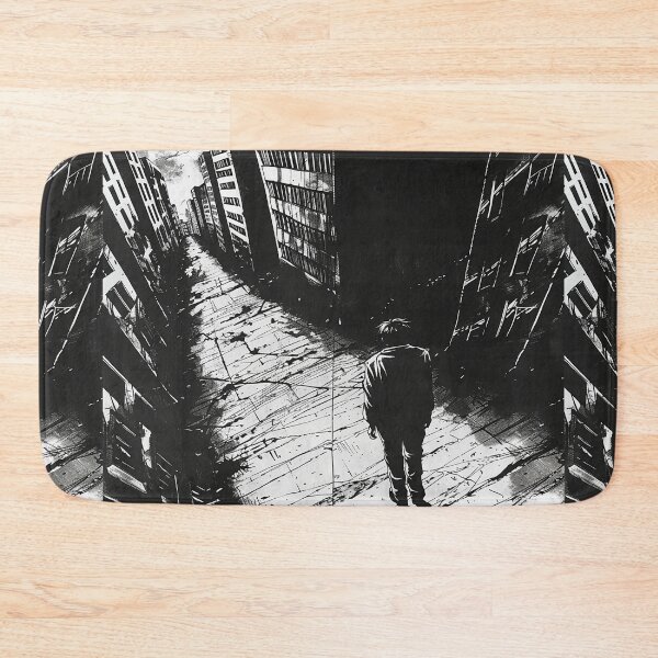 Item preview, Wretched – melancholic black and white manga anime  designed and sold by ForsakenFrames.