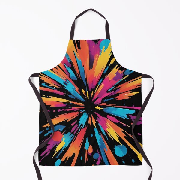 Item preview, Vibrant Explosion Abstract Art designed and sold by SeamPix.