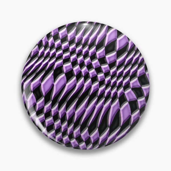 Item preview, Wavey Lavender and Black Checkerboard  Pattern designed and sold by TheRulerofEarth.