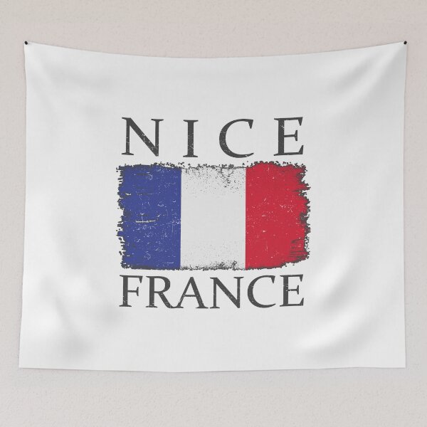 Item preview, Nice France Flag France Tourist France Country Team designed and sold by farhanhafeez.