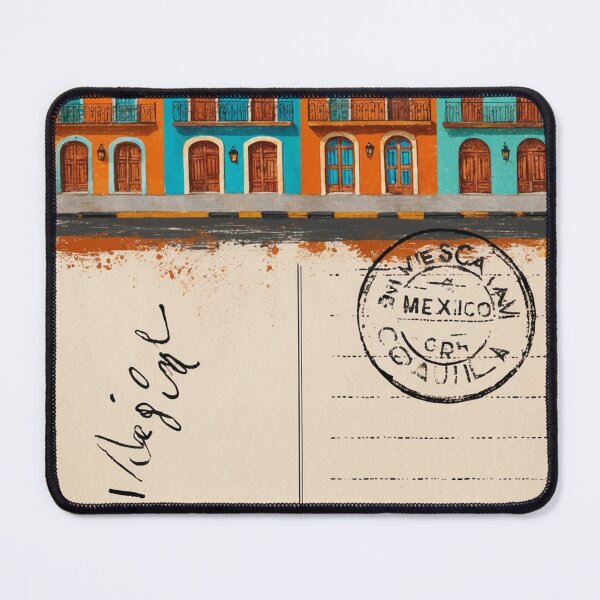 Item preview, Viesca Coahuila Mexico Magic Town Postcard Vintage Travel designed and sold by TravelPostcardGems.