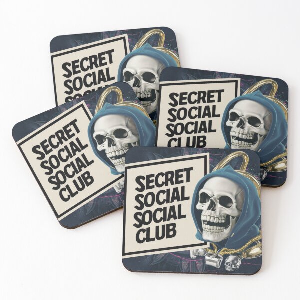 Item preview, secret social social club t-shirt 3 Gift a to your father, husband, boyfriend, girlfriend! show 2025 designed and sold by TurnedGrain.