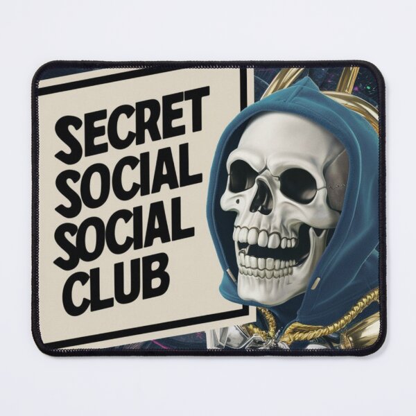 Item preview, secret social social club t-shirt 3 Gift a to your father, husband, boyfriend, girlfriend! show 2025 designed and sold by TurnedGrain.