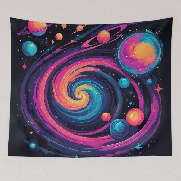 Item preview, Cosmic Abstract Art designed and sold by SeamPix.