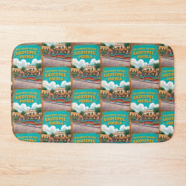 Item preview, Xicotepec Puebla Mexico Magic Town Postcard Vintage Travel designed and sold by TravelPostcardGems.