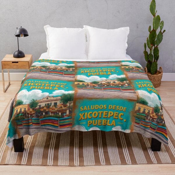 Item preview, Xicotepec Puebla Mexico Magic Town Postcard Vintage Travel designed and sold by TravelPostcardGems.
