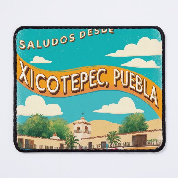 Item preview, Xicotepec Puebla Mexico Magic Town Postcard Vintage Travel designed and sold by TravelPostcardGems.