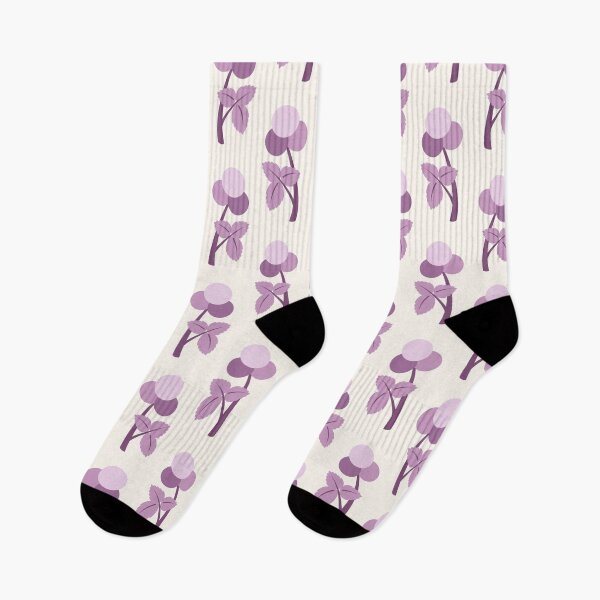 Item preview, Abstract geometric violet floral seamless pattern designed and sold by Familyshmot.