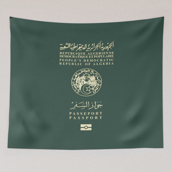 Item preview, AlgerianPassport Tshirt designed and sold by WeeTee.