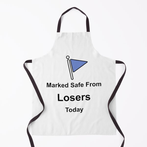 Item preview, Marked Safe From Losers Today designed and sold by muskitt.