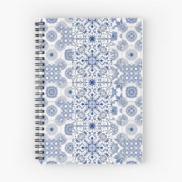 Item preview, Blue and White Tiles Patterns designed and sold by FAONIM.